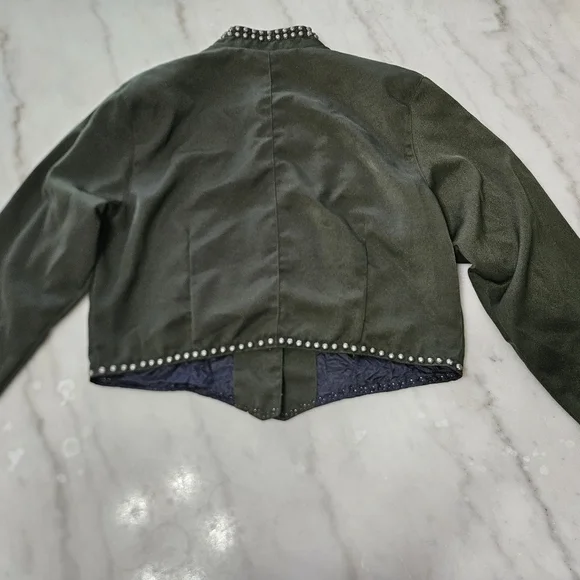 Silver River Vintage Green Jacket, Size Large - Picture 10 of 16